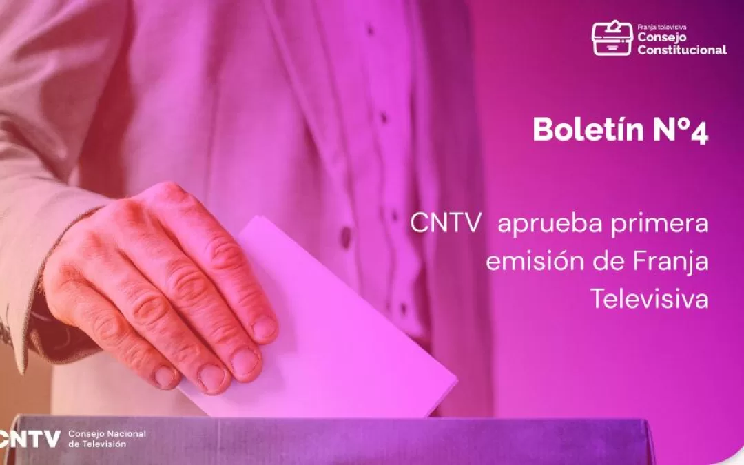 Cuarto boletín de franja: CNTV aprueba primera emisión de Franja Televisiva