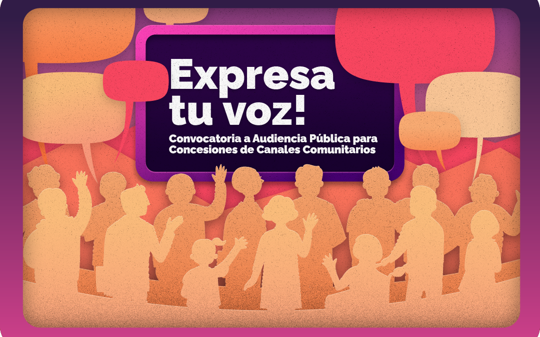 CNTV realiza audiencias públicas para otorgar concesiones de canales de TV comunitaria